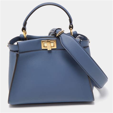 fendi navy blue bag.